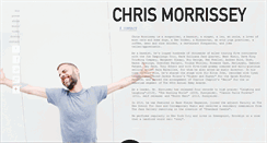 Desktop Screenshot of chris-morrissey.com